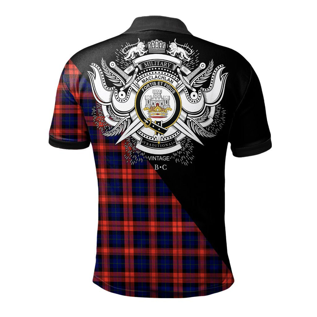 MacLachlan Modern Clan - Military Polo Shirt