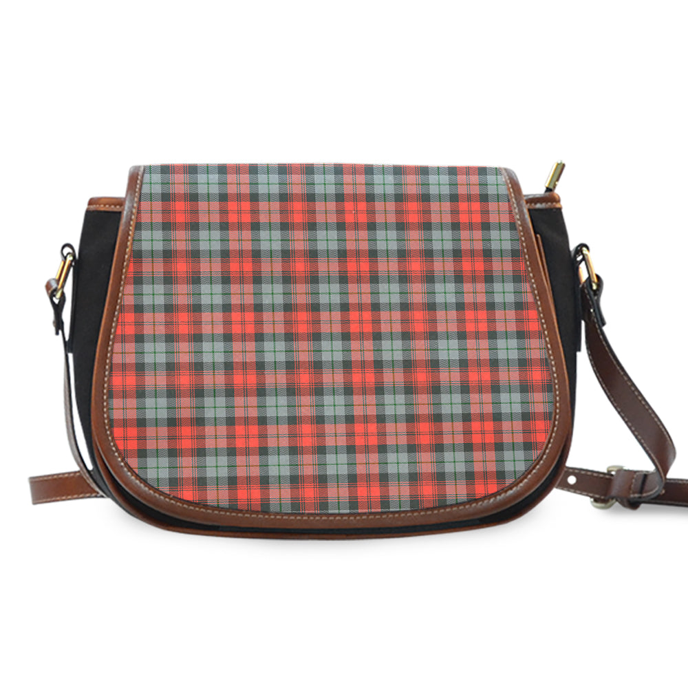 MacLachlan Weathered Tartan Saddle Handbags