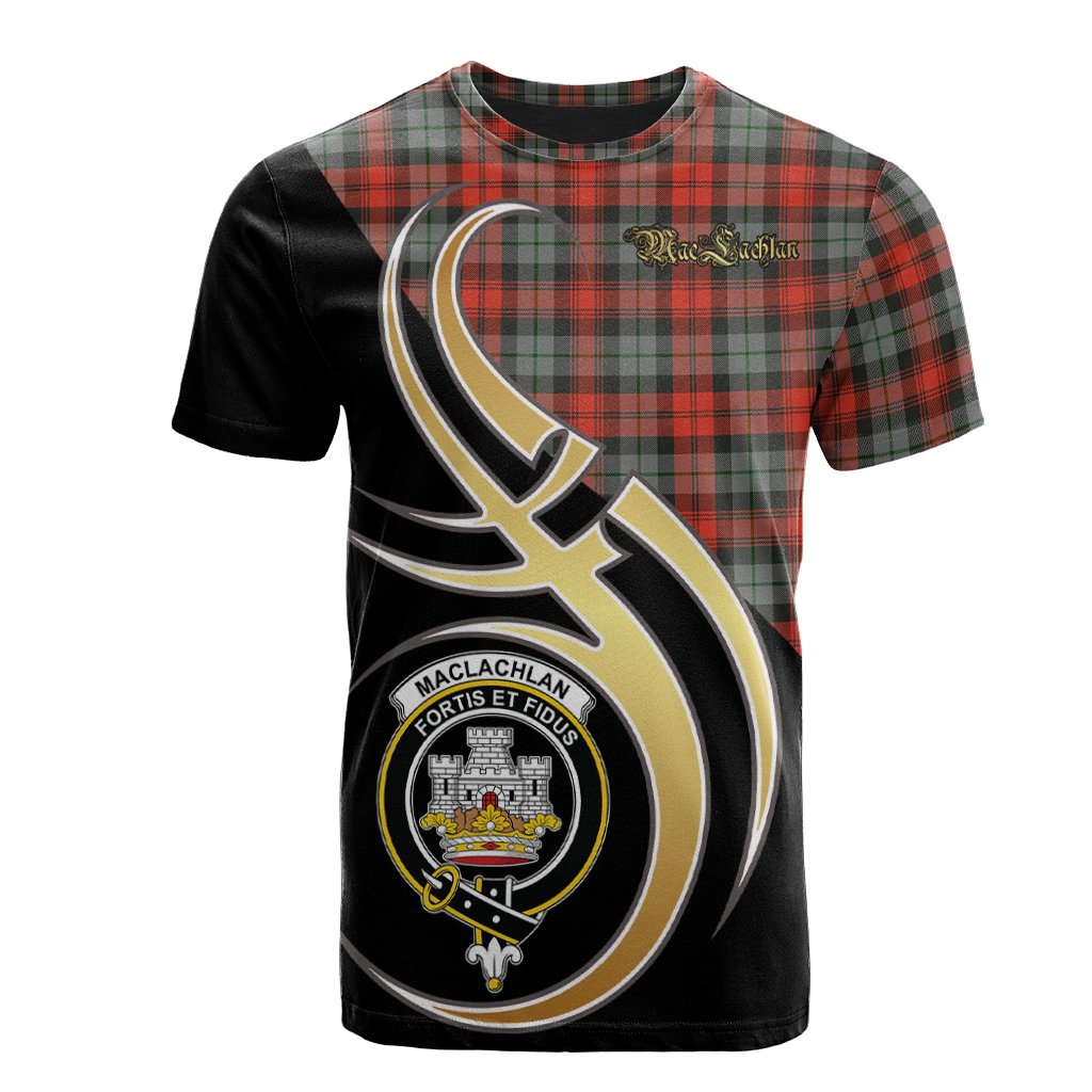 MacLachlan Weathered Tartan T-shirt - Believe In Me Style