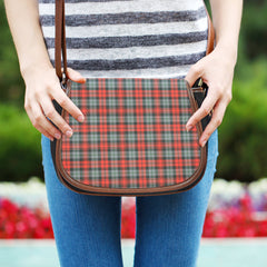 MacLachlan Weathered Tartan Saddle Handbags