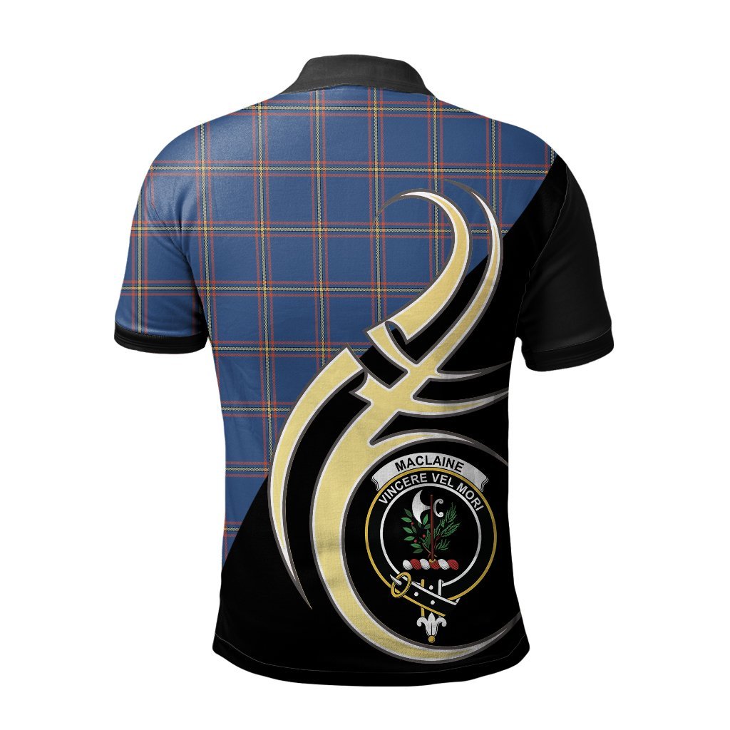 MacLaine of Loch Buie Hunting Ancient Tartan Polo Shirt - Believe In Me Style