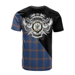 MacLaine of Loch Buie Hunting Ancient Tartan - Military T-Shirt