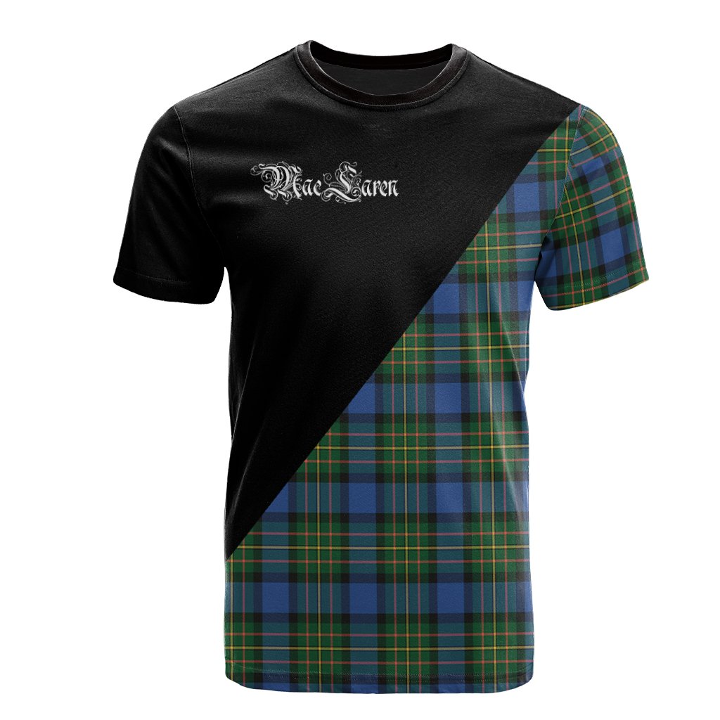 MacLaren Ancient Tartan - Military T-Shirt