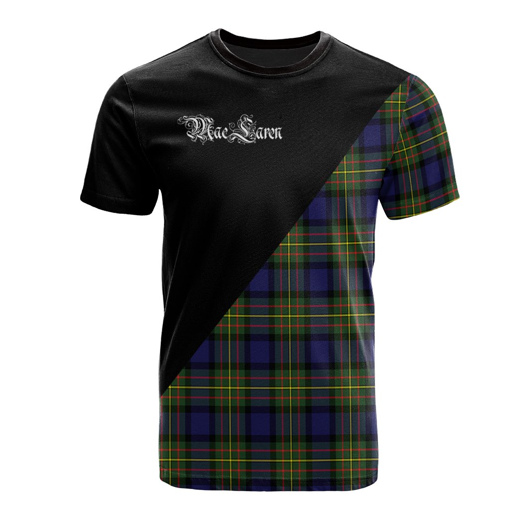MacLaren Modern Tartan - Military T-Shirt