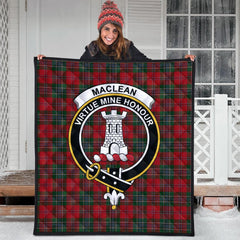 MacLean Tartan Crest Quilt