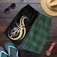 MacLean Hunting Ancient Tartan Crest Men's Short PM8