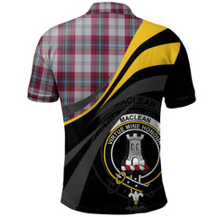 MacLean of Duart Dress 04 Tartan Polo Shirt - Royal Coat Of Arms Style