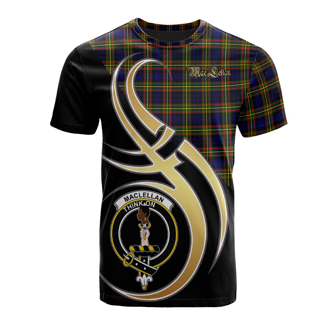 MacLellan Modern Tartan T-shirt - Believe In Me Style