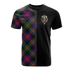 MacLennan Tartan T-Shirt Half of Me - Cross Style