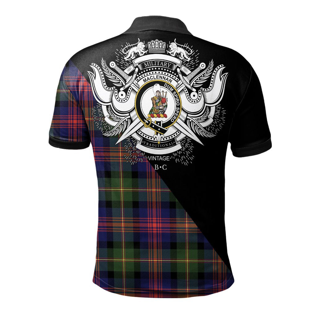 MacLennan Clan - Military Polo Shirt