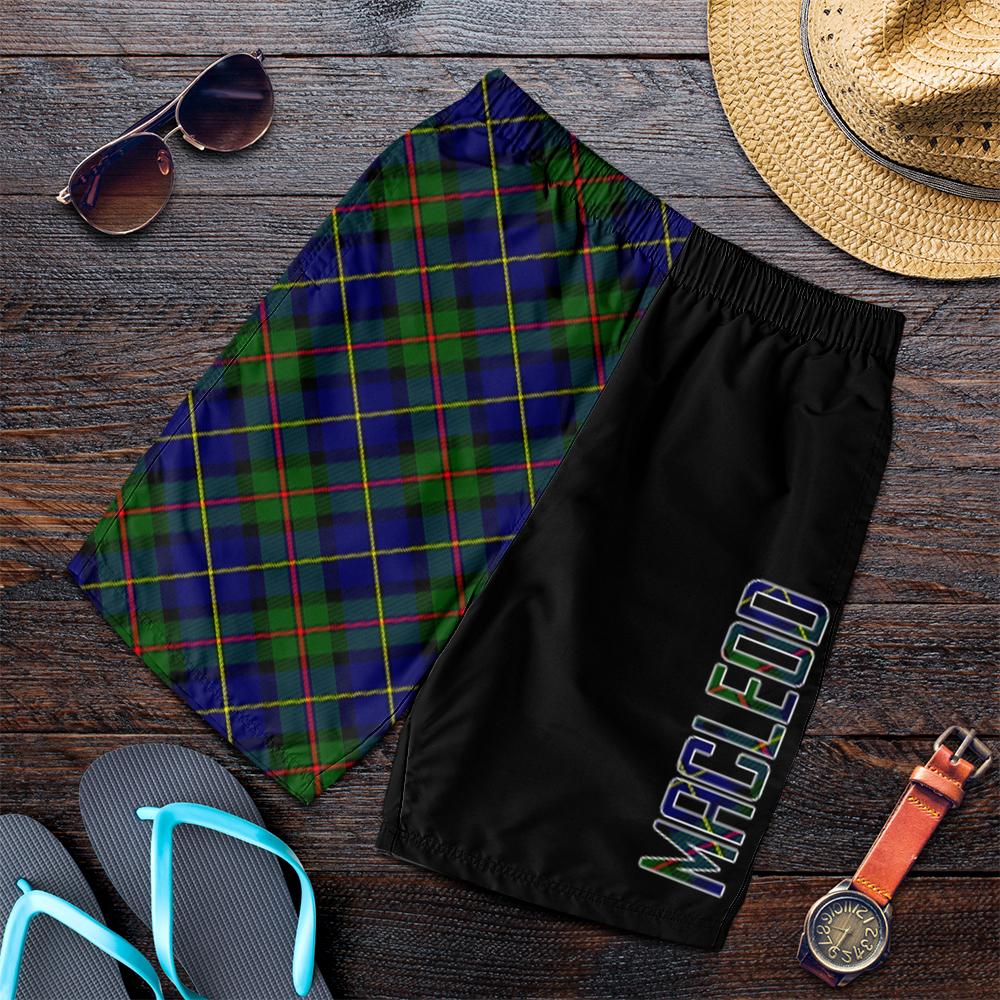 MacLeod of Harris Modern Tartan Crest Men's Short - Cross Style