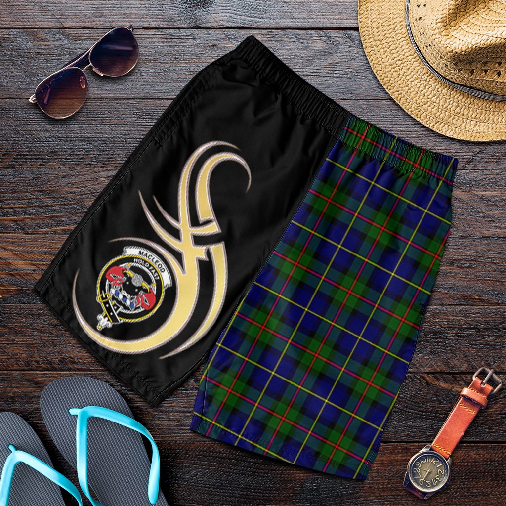 MacLeod of Harris Modern Tartan Crest Men's Short PM8