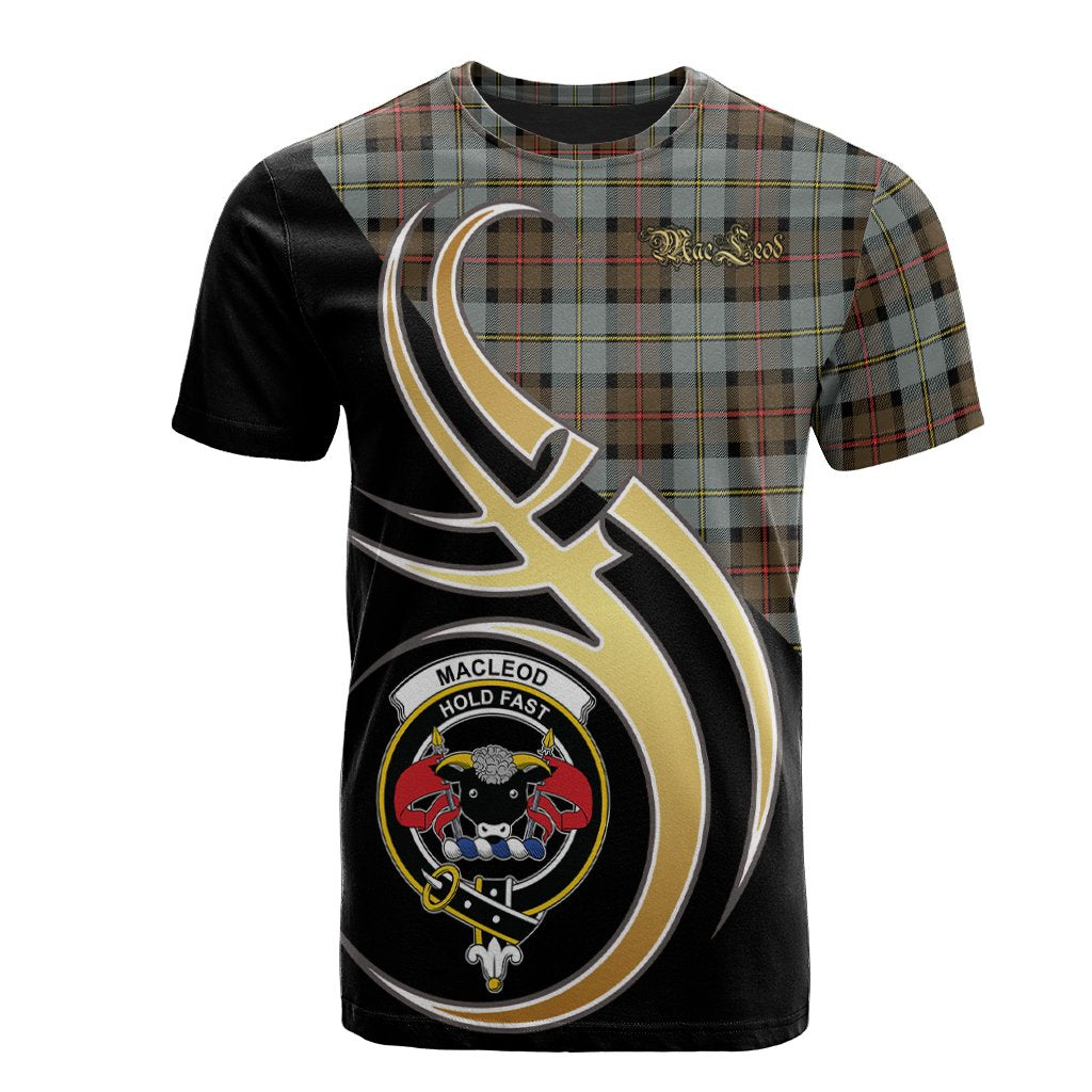 MacLeod of Harris Weathered Tartan T-shirt - Believe In Me Style