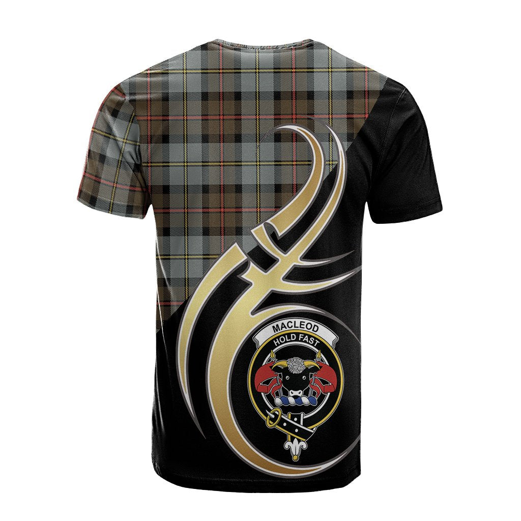 MacLeod of Harris Weathered Tartan T-shirt - Believe In Me Style