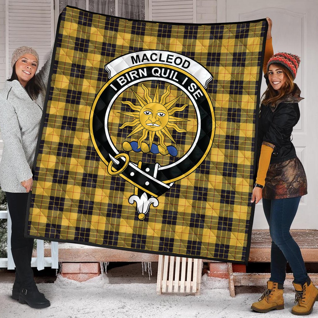 MacLeod of Lewis Ancient Family Tartan Crest Quilt