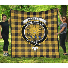 MacLeod of Lewis Ancient Family Tartan Crest Quilt