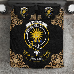 MacLeod (of Lewis) Crest Black Bedding Set
