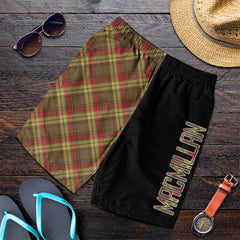 MacMillan Old Weathered Tartan Crest Men's Short - Cross Style