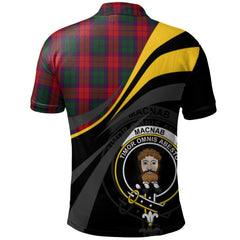 MacNab 02 Tartan Polo Shirt - Royal Coat Of Arms Style