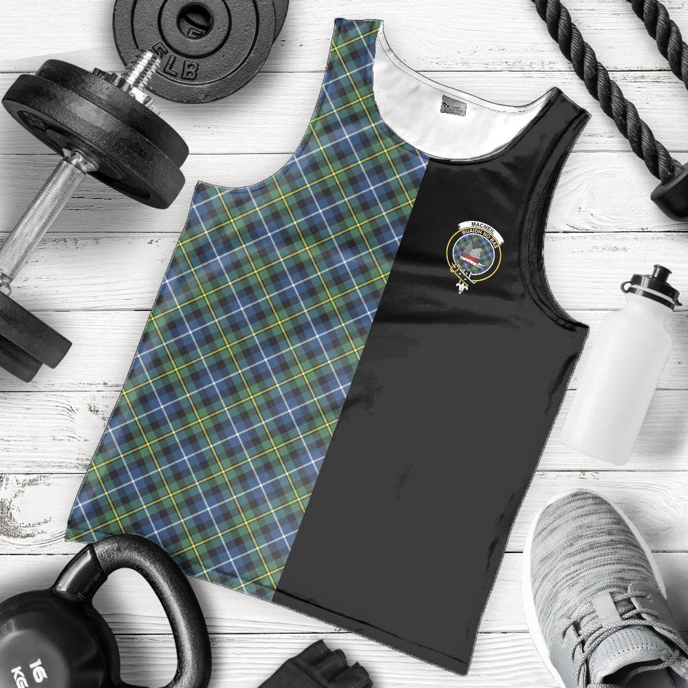 MacNeil of Barra Ancient Tartan Crest Men's Tank Top - Cross Style