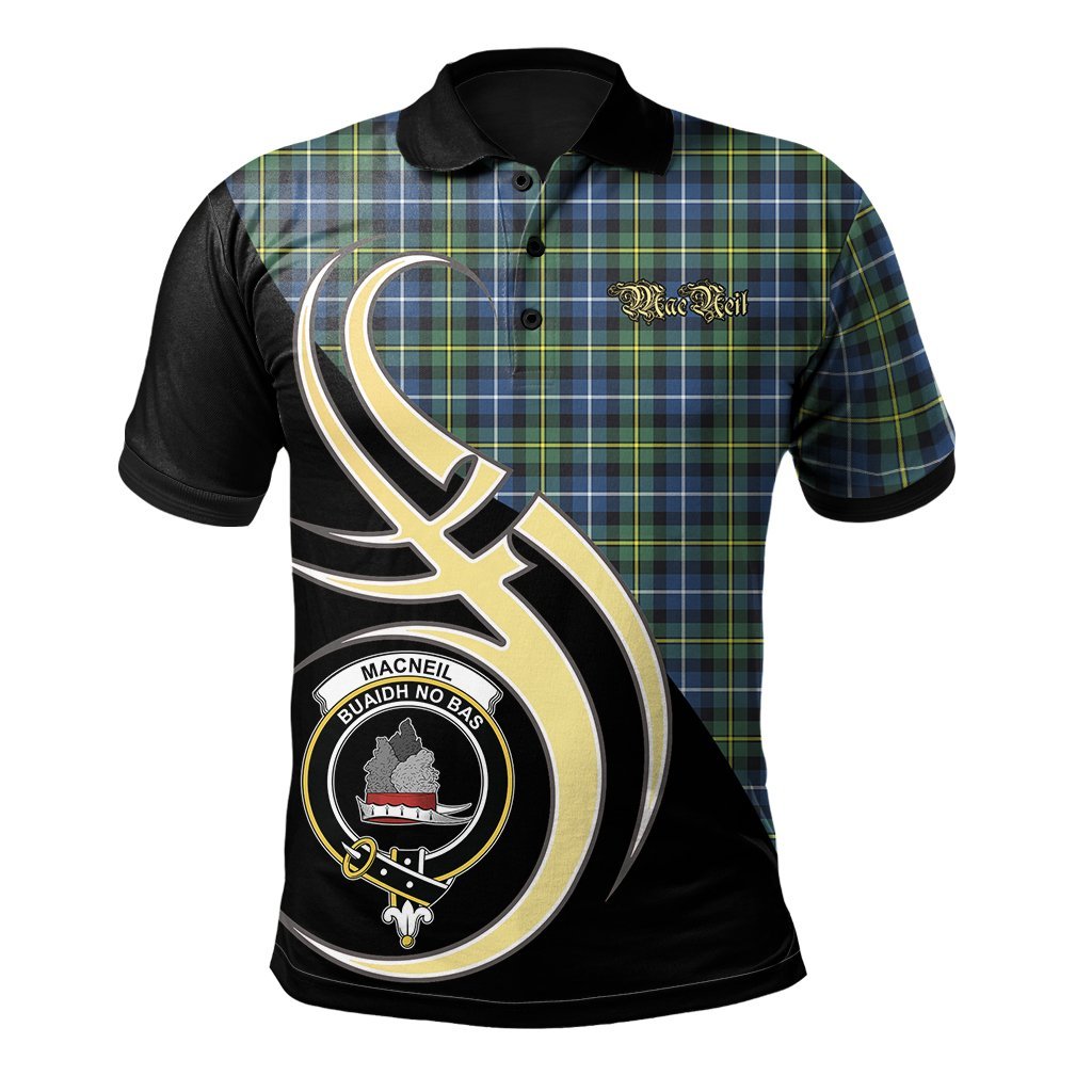 MacNeil of Barra Ancient Tartan Polo Shirt - Believe In Me Style