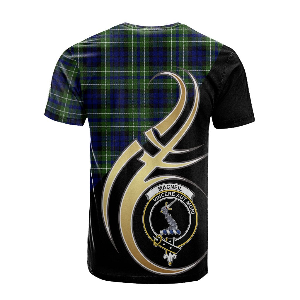 MacNeil of Colonsay Modern Tartan T-shirt - Believe In Me Style