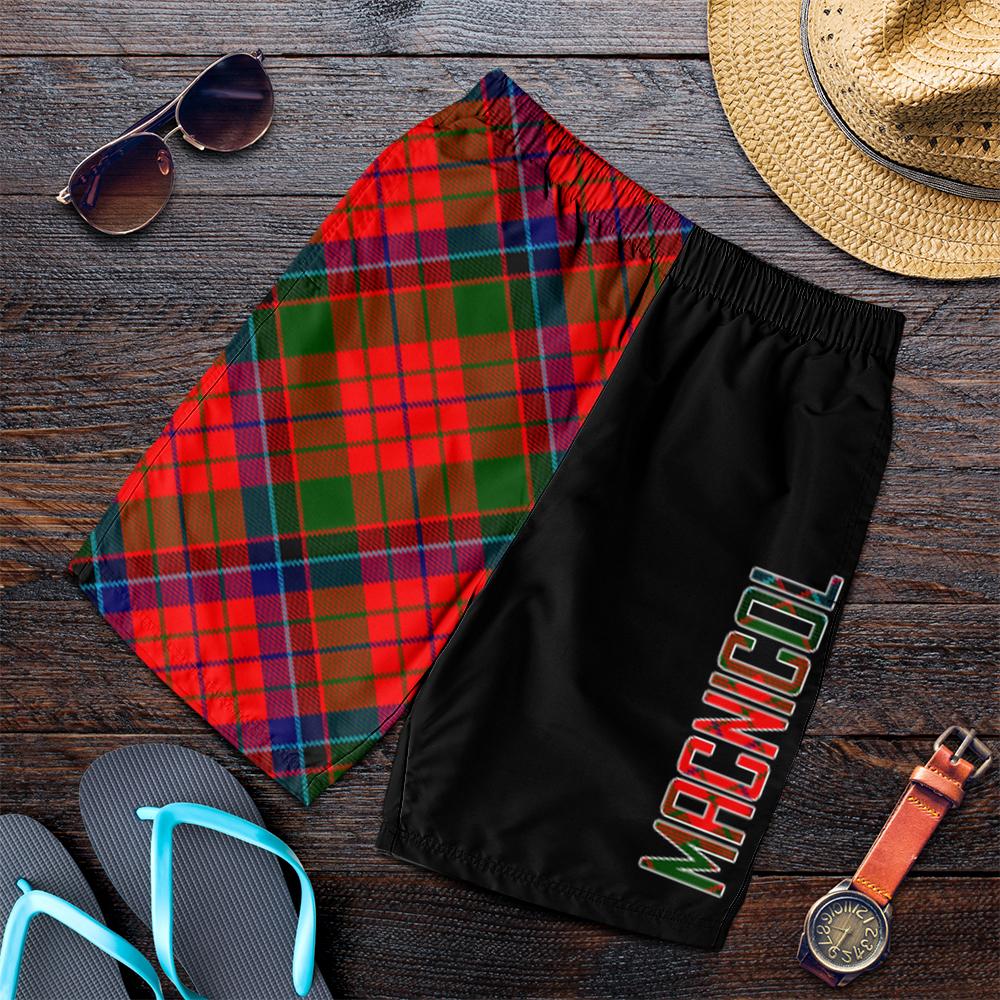 MacNicol of Scorrybreac Tartan Crest Men's Short - Cross Style