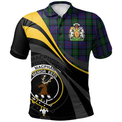 MacPhail Hunting 02 Tartan Polo Shirt - Royal Coat Of Arms Style