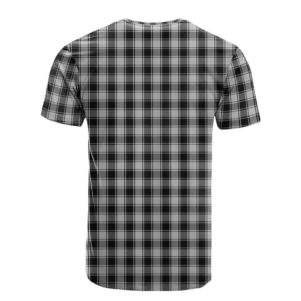 MacPhee Black and White Tartan T-Shirt