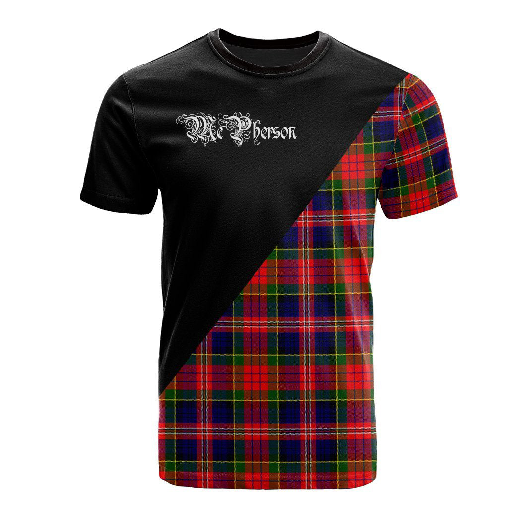 McPherson Modern Tartan - Military T-Shirt