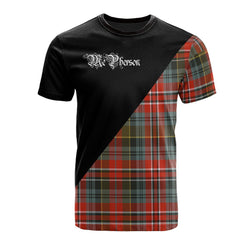 McPherson Weathered Tartan - Military T-Shirt