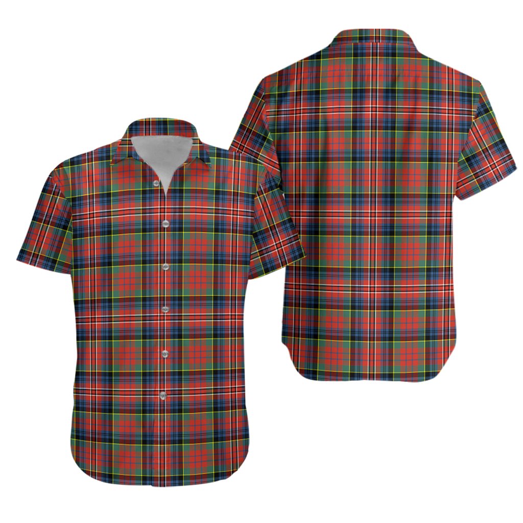 MacPherson Ancient Tartan Hawaiian Shirt