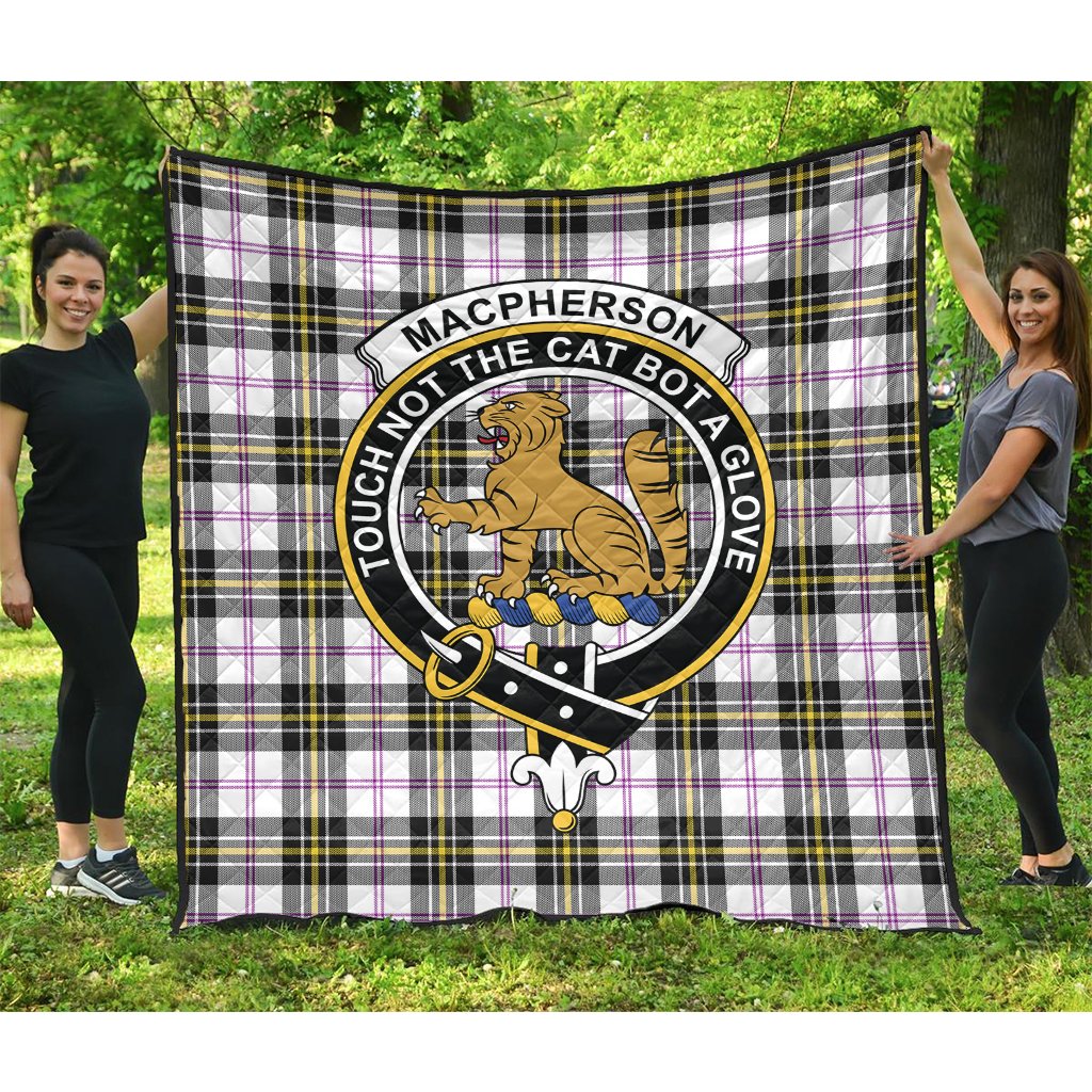 MacPherson Dress Modern Tartan Crest Quilt