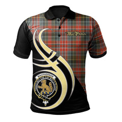 MacPherson Weathered Tartan Polo Shirt - Believe In Me Style