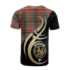 MacPherson Weathered Tartan T-shirt - Believe In Me Style