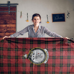 MacQueen Tartan Crest Tablecloth