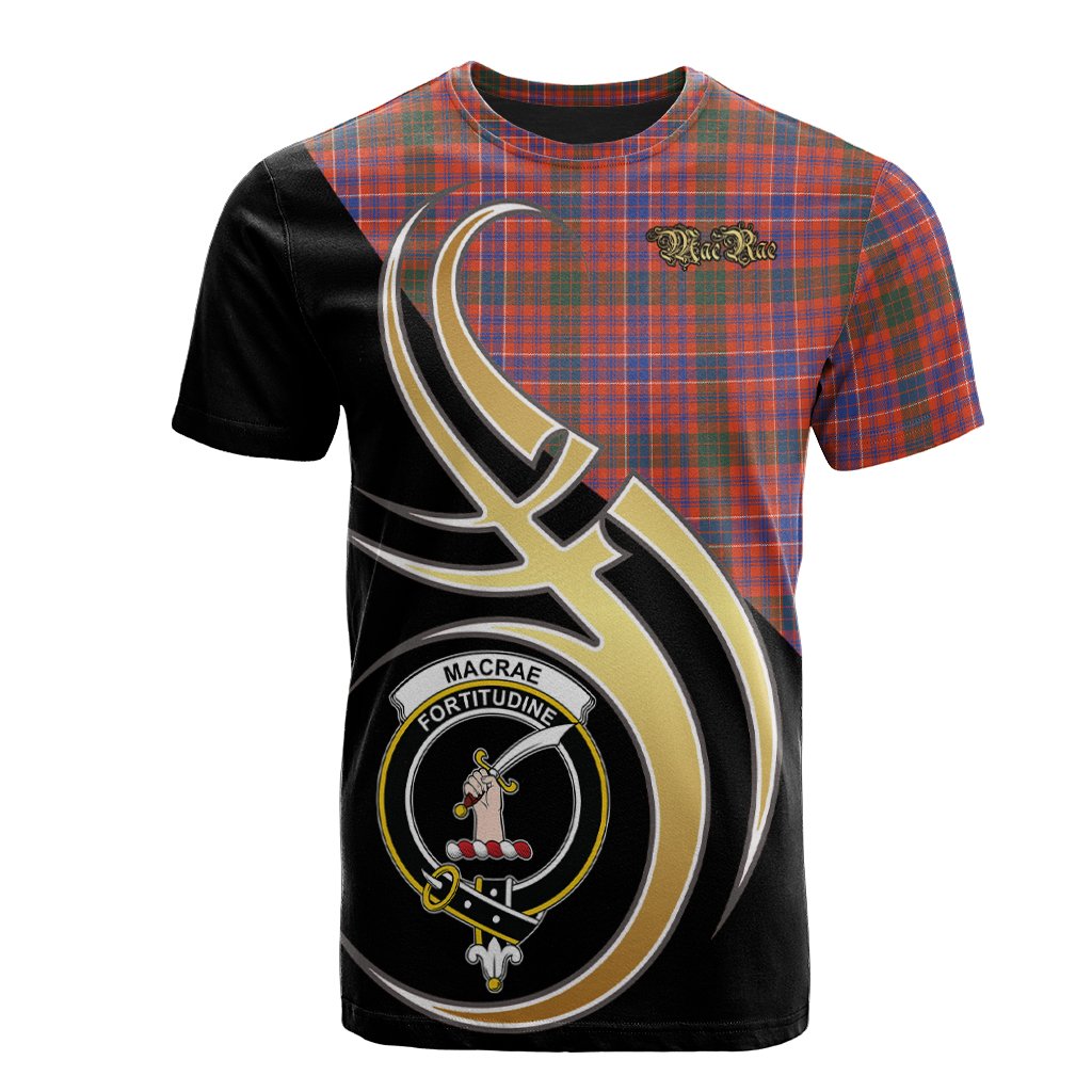 MacRae Ancient Tartan T-shirt - Believe In Me Style