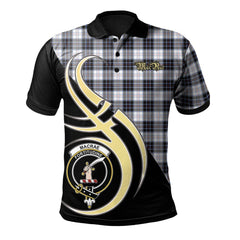 MacRae Dress Modern Tartan Polo Shirt - Believe In Me Style