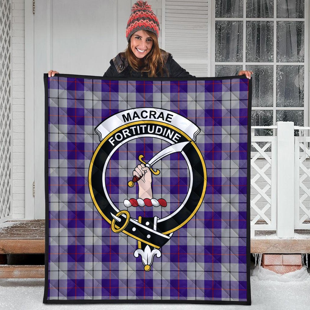 MacRae Dress Purple Tartan Quilt