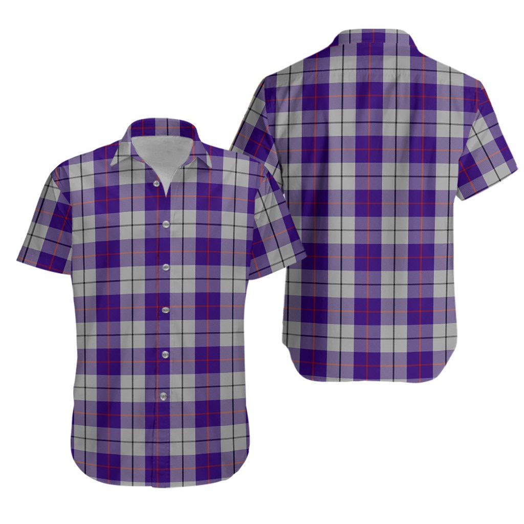 MacRae Dress Purple Tartan Hawaiian Shirt