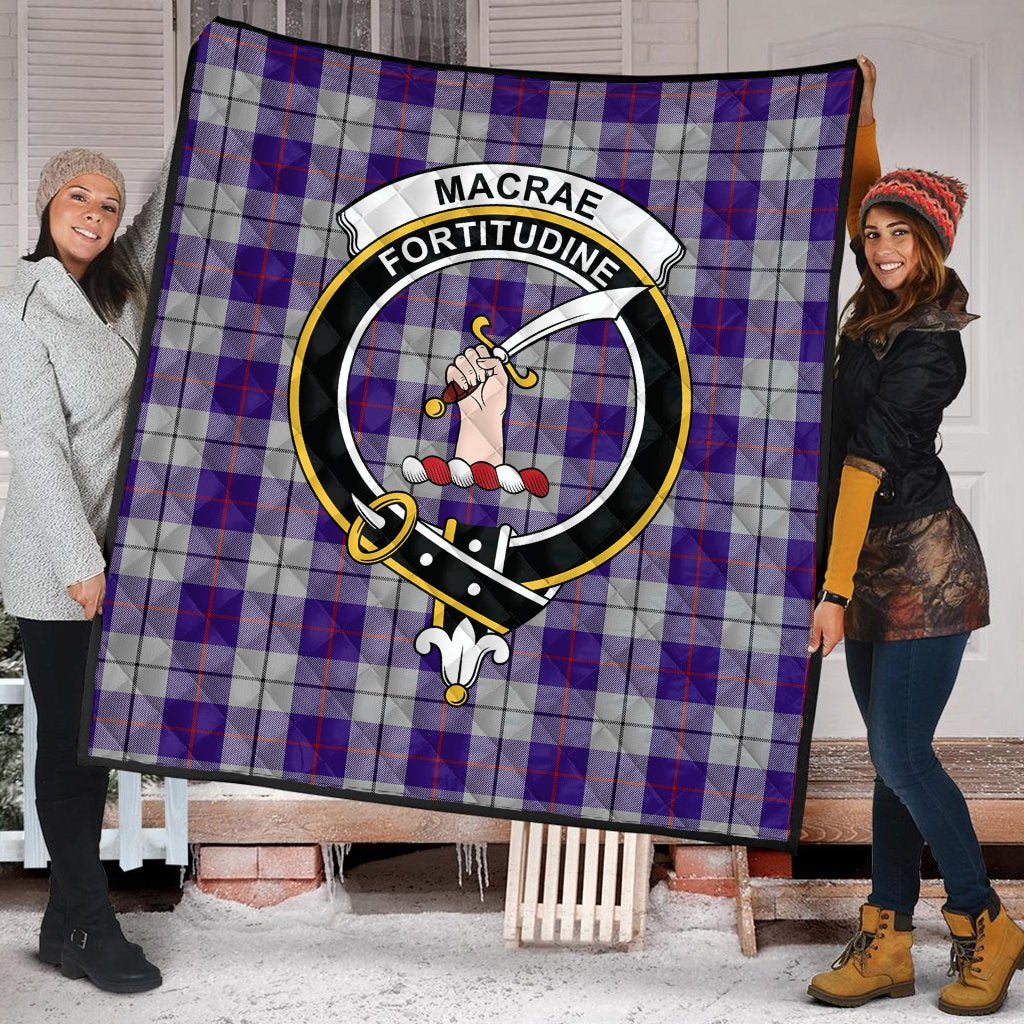 MacRae Dress Purple Tartan Quilt
