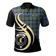 MacRae Hunting Ancient Tartan Polo Shirt - Believe In Me Style