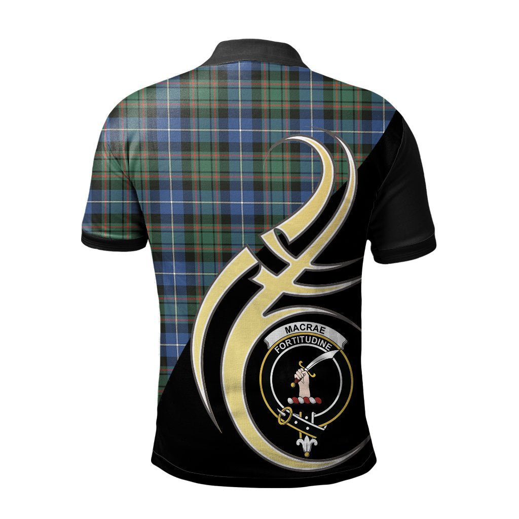 MacRae Hunting Ancient Tartan Polo Shirt - Believe In Me Style