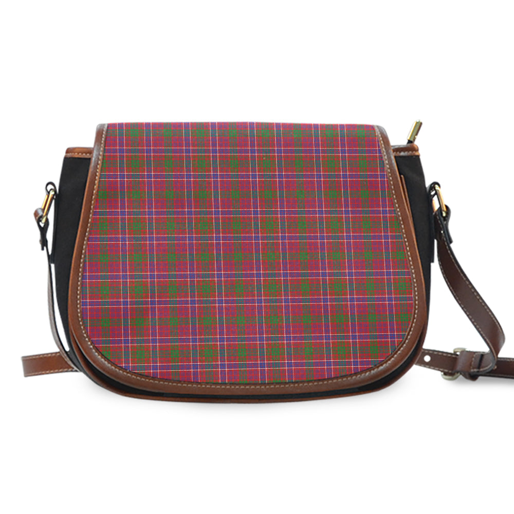 MacRae Red Tartan Saddle Handbags