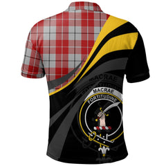 MacRae of Conchra 02 Tartan Polo Shirt - Royal Coat Of Arms Style