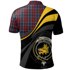MacTavish 02 Tartan Polo Shirt - Royal Coat Of Arms Style