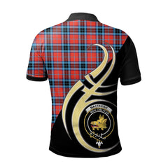 MacTavish Modern Tartan Polo Shirt - Believe In Me Style