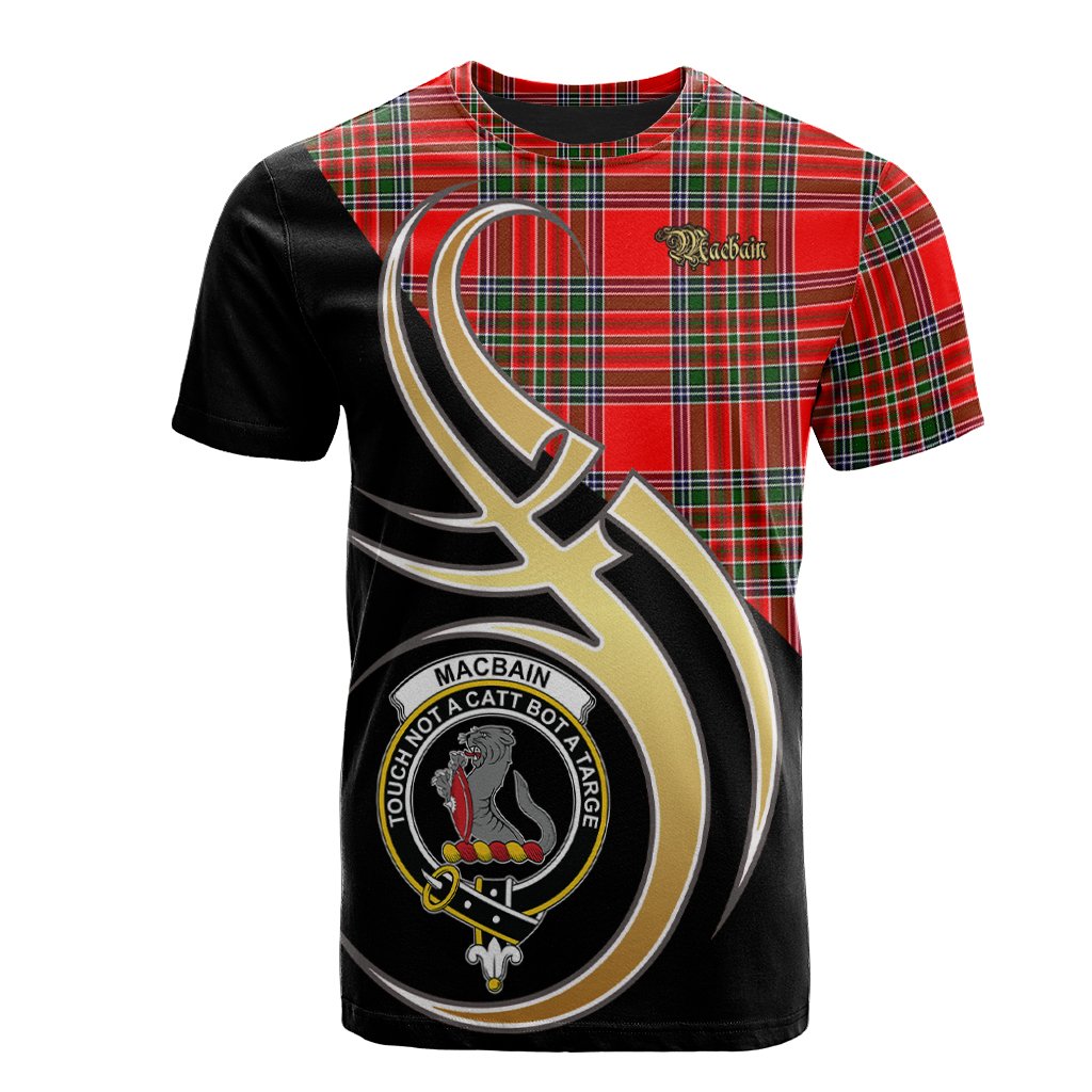 Macbain Tartan T-shirt - Believe In Me Style