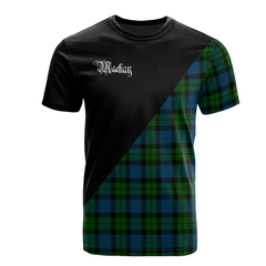 Mackay Modern Tartan - Military T-Shirt