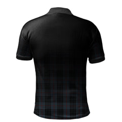 Mackay Blue 01 Tartan Polo Shirt - Alba Celtic Style